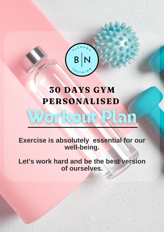 30 DaysGym  Personalised  Workout Plan